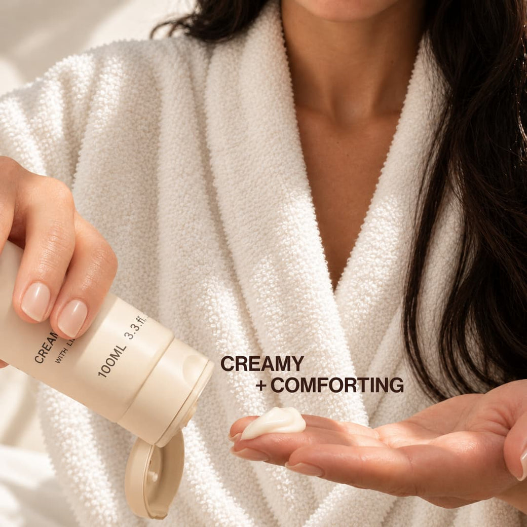 Creme-zu-Schaum-Reiniger mit Lymphactive™