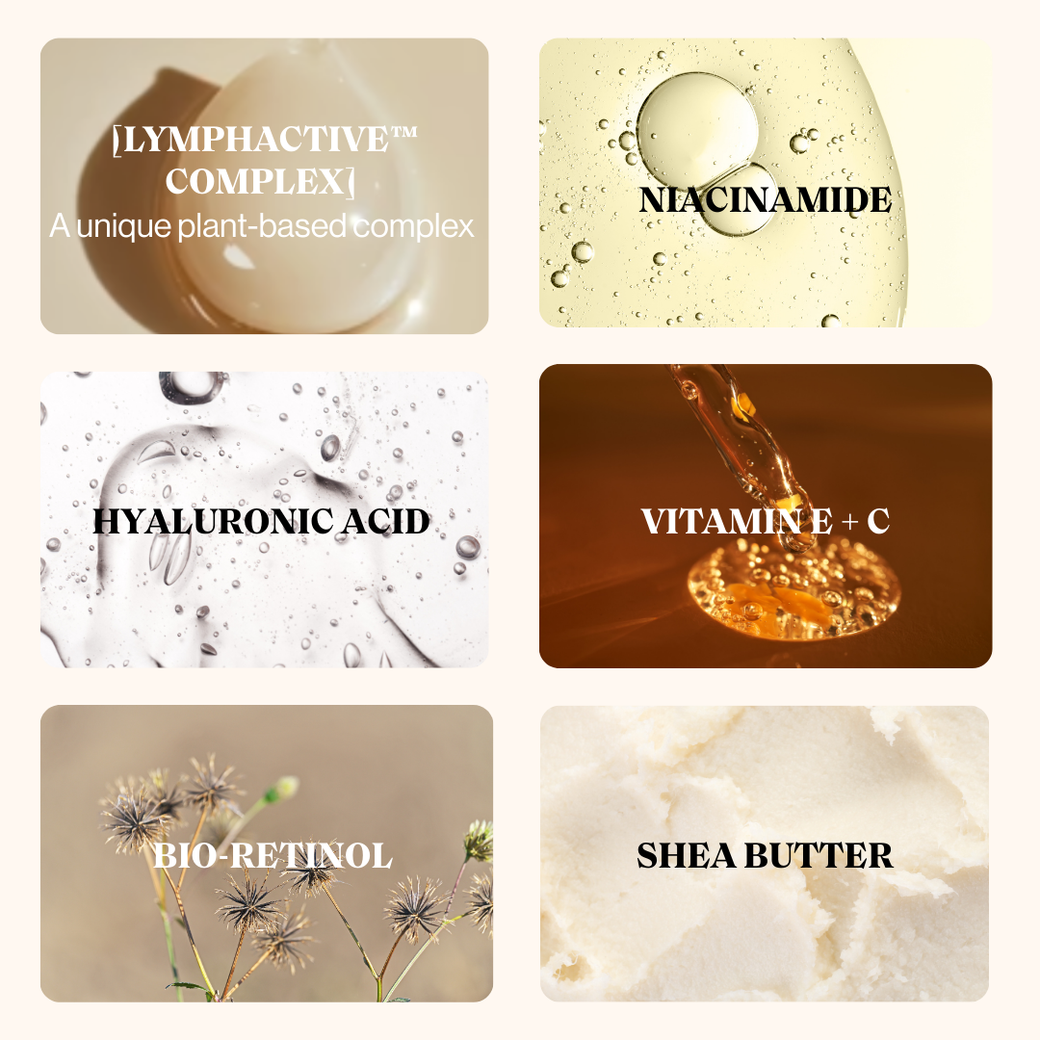 Die reichhaltige Creme mit Lymphactive™ 